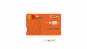 carte bancaire belge avec documents financiers autour