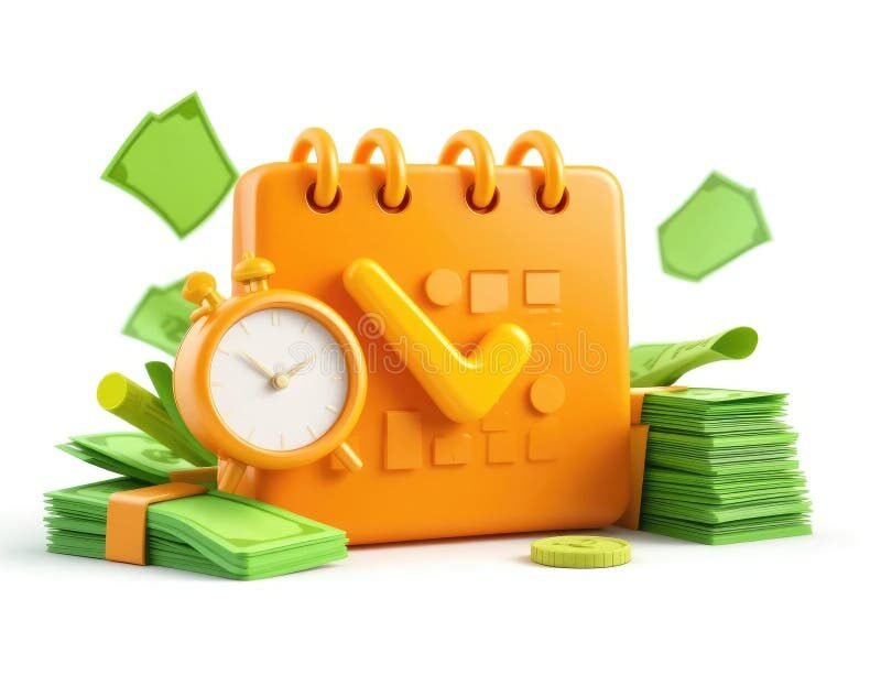 carte bancaire et horloge symbolisant paiement differe