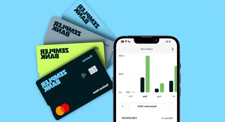 carte bancaire professionnelle avec smartphone et argent