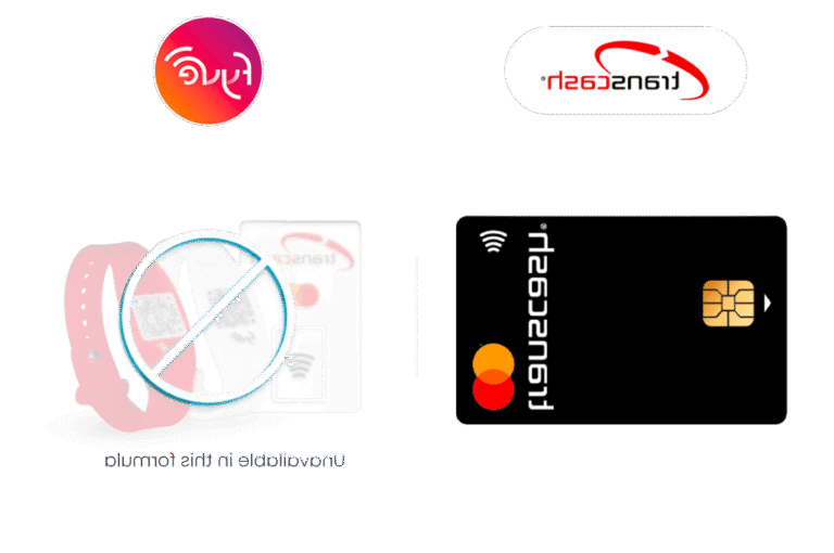 carte transcash avec smartphone et icone verification