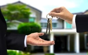 cle de location avec carte bancaire floue