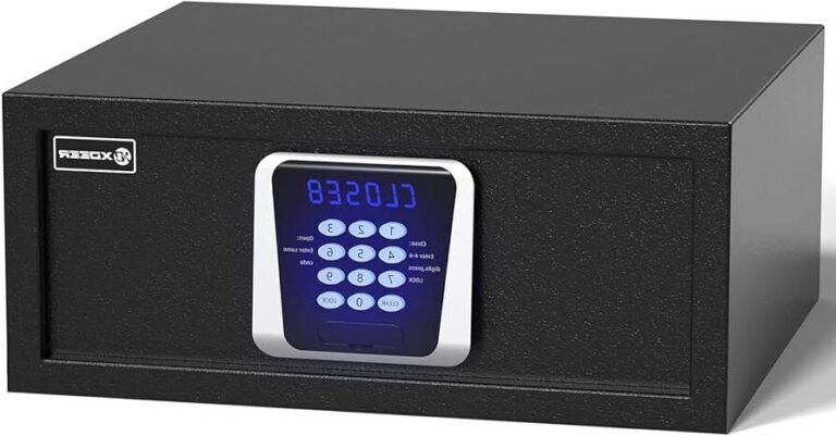 coffre fort securise avec serrure digitale moderne