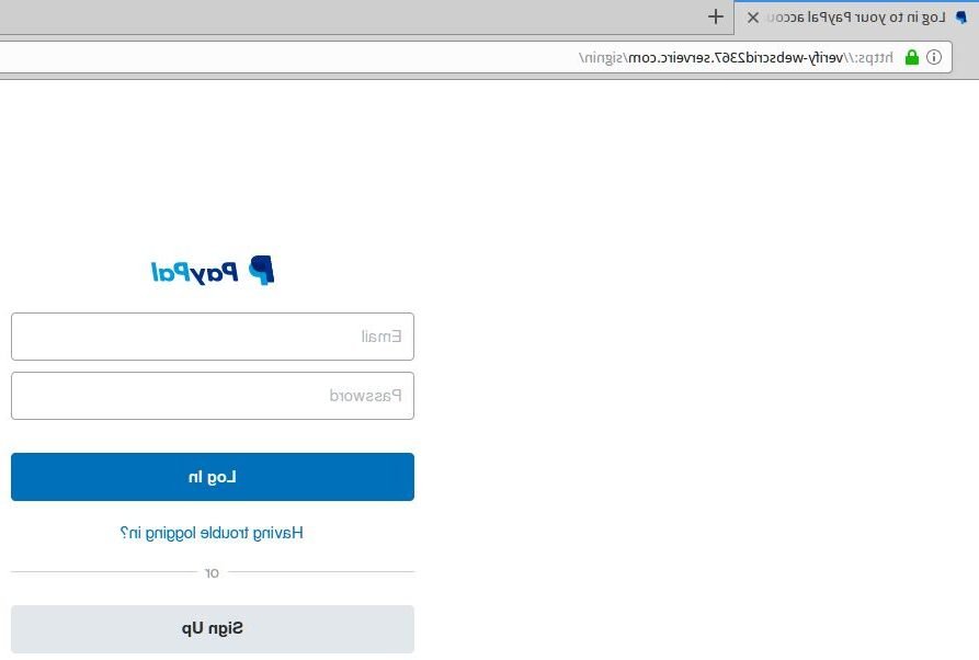 icone paypal avec cadenas securise