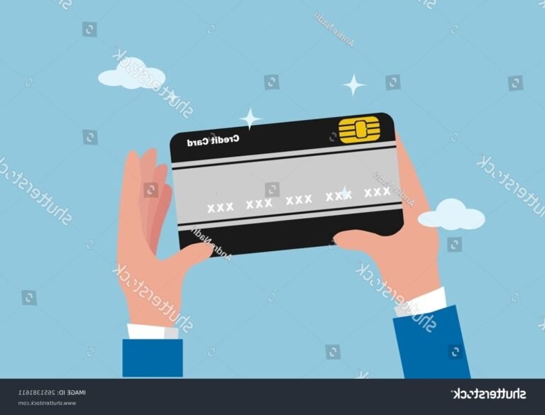 illustration de mains securisant une carte bancaire