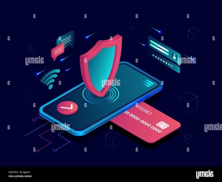 illustration de transactions bancaires numeriques securisees