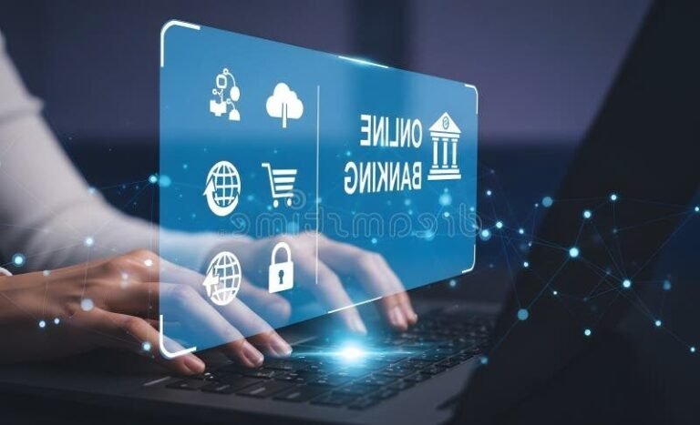 interface securisee banque en ligne moderne