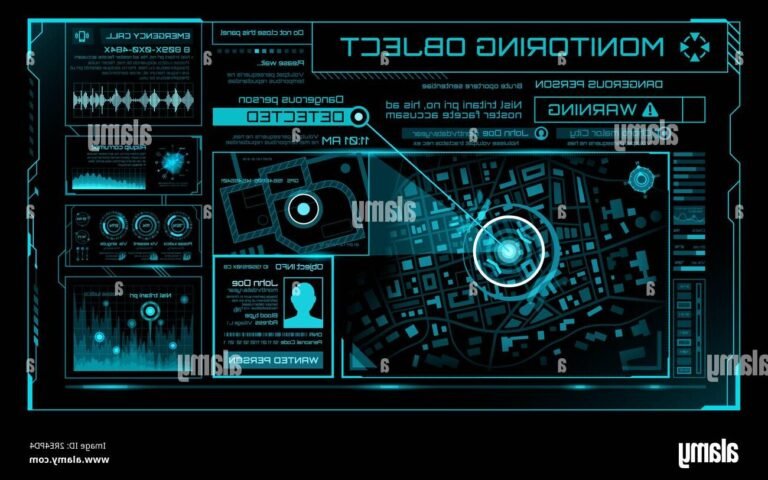 interface utilisateur securisee sur ecran numerique