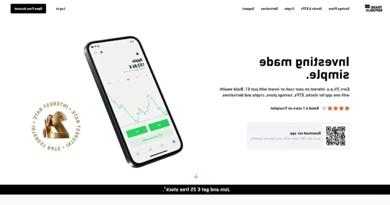 investisseur utilisant application trade republic