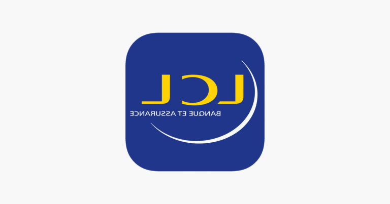 iphone affichant application bancaire lcl ouverte