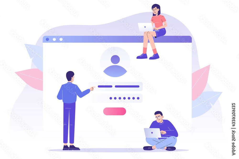 jeune adulte ouvrant un compte en ligne