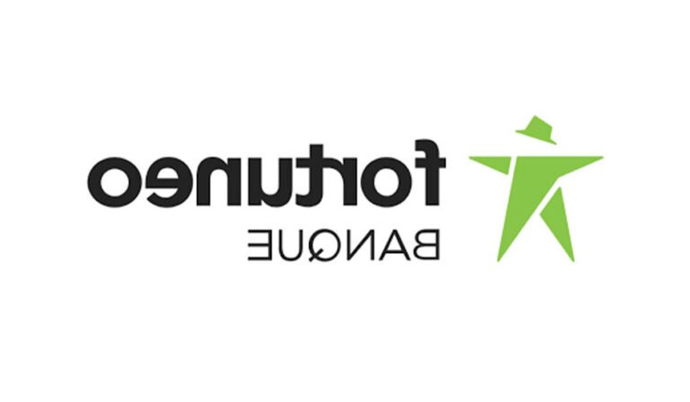logo fortuneo avec symbole groupe bancaire reconnu