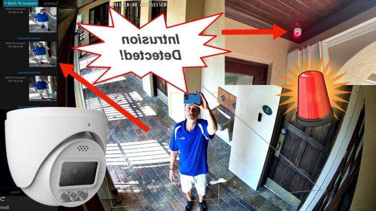 maison securisee avec alarme lumineuse active