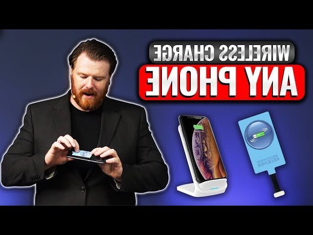 person recharge smartphone wirelessly with ease