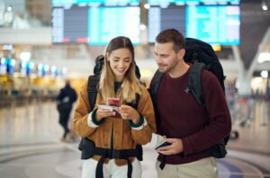 personne choisissant un forfait mobile abordable