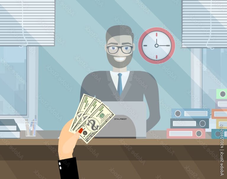 Comment faire un dépôt d'espèces au Crédit Agricole facilement 1 personne deposant des especes au guichet bancaire