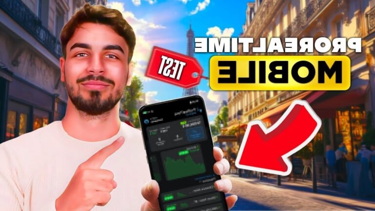 personne investissant prudemment via application mobile