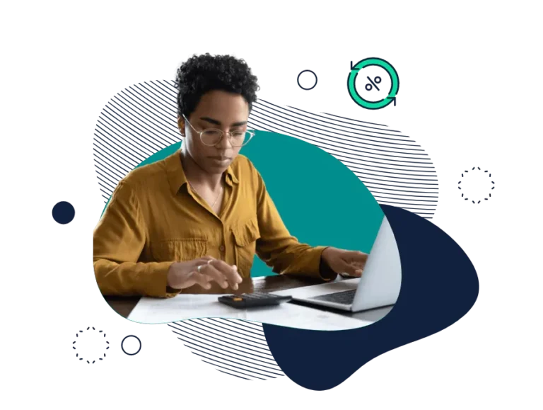 personne remplissant une demande de credit renouvelable