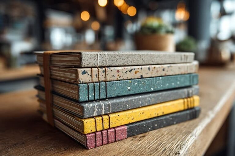 pile de tickets restaurant colores sur table