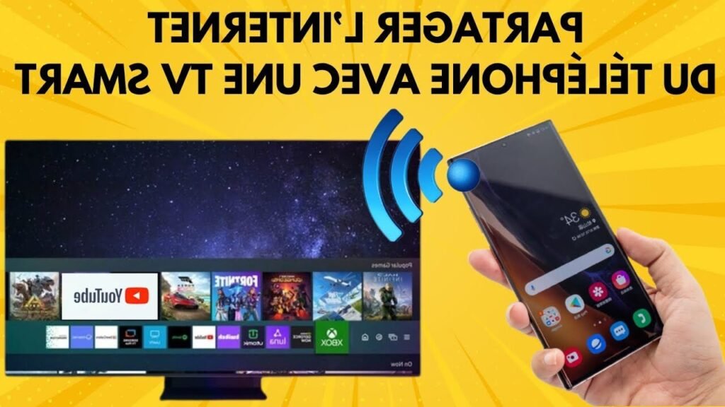 television internet et mobile connectes ensemble