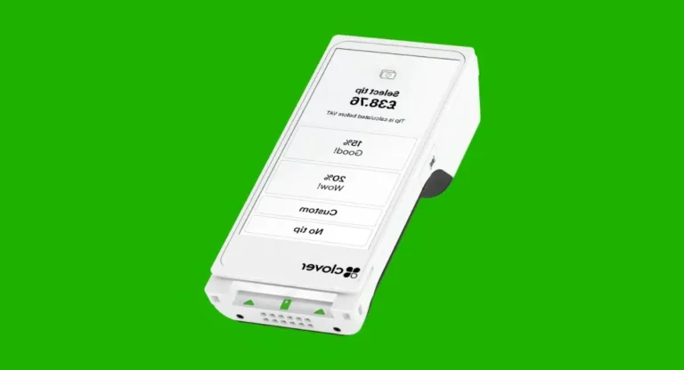 terminal de paiement moderne avec interface fiscale